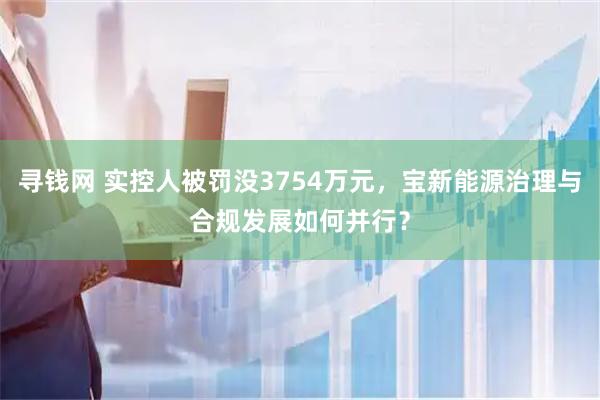 寻钱网 实控人被罚没3754万元，宝新能源治理与合规发展如何并行？
